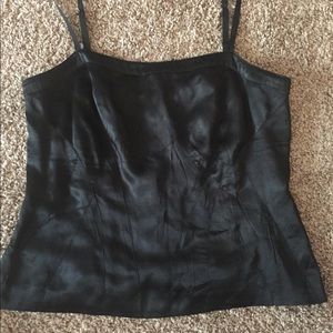Silk tank top